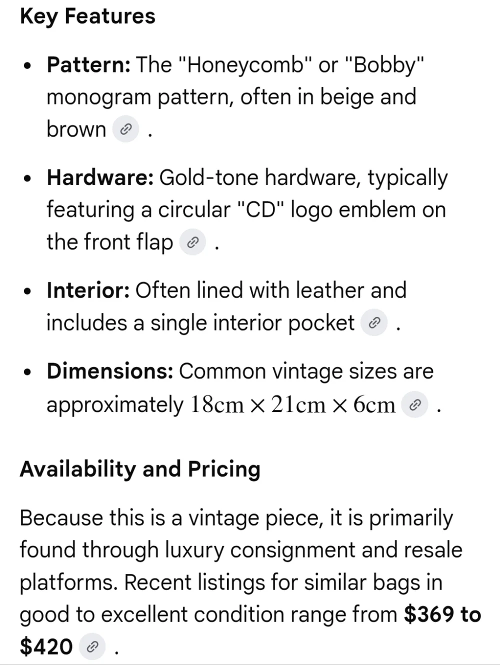 1980s Vintage Christian Dior Honeycomb Shoulder/Crossbody Bag - Picture 16 of 16